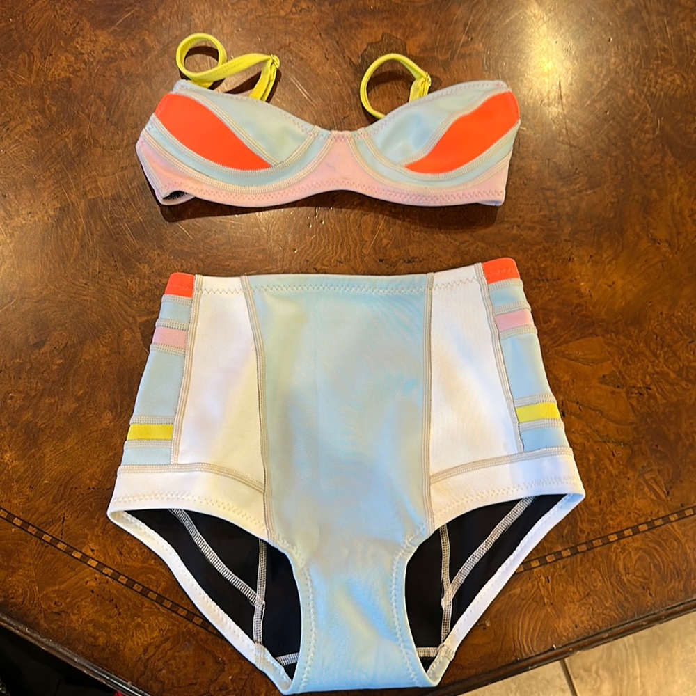 Cynthia Rowley high waisted bikini